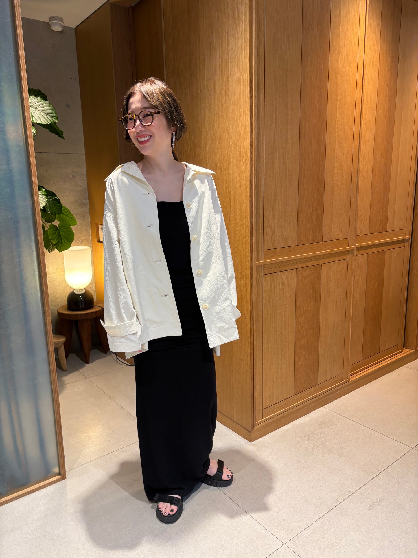 gather shirring skirt　　