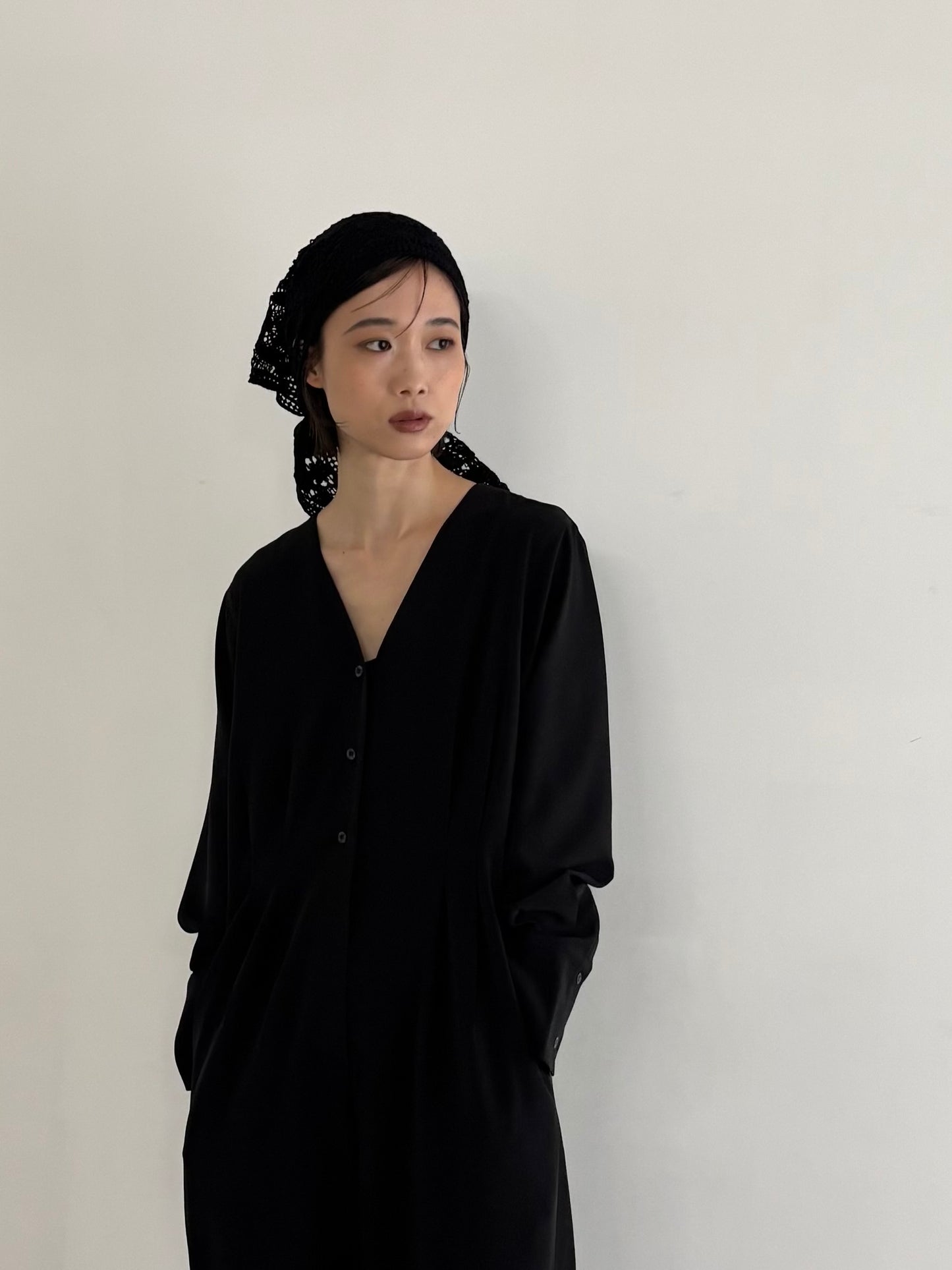 【2/6(fri) 21:00】 lace scarf　