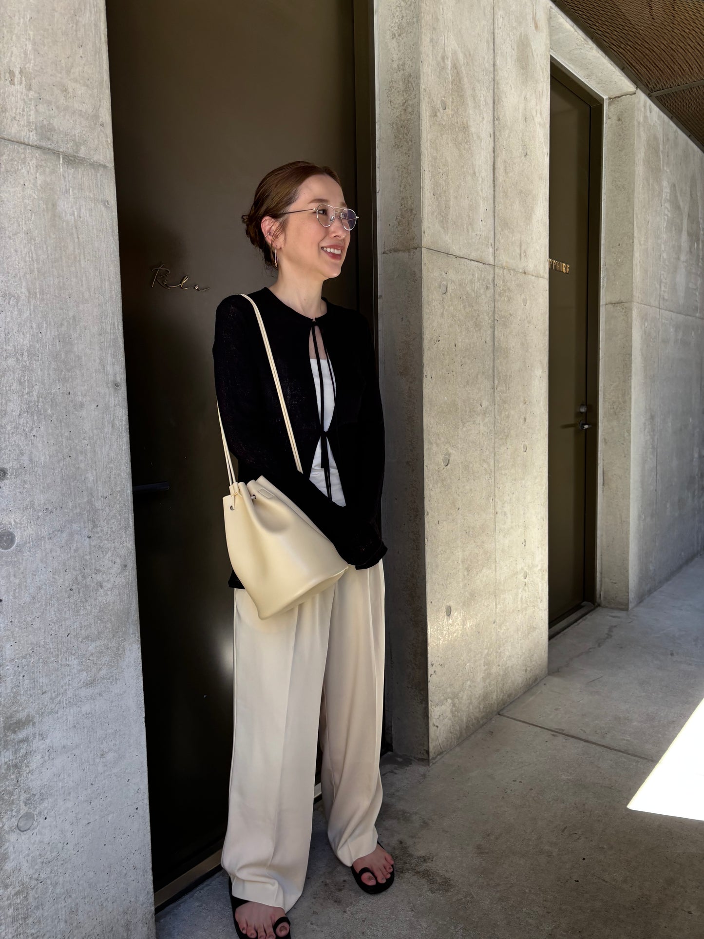ribbon Knit cardigan
