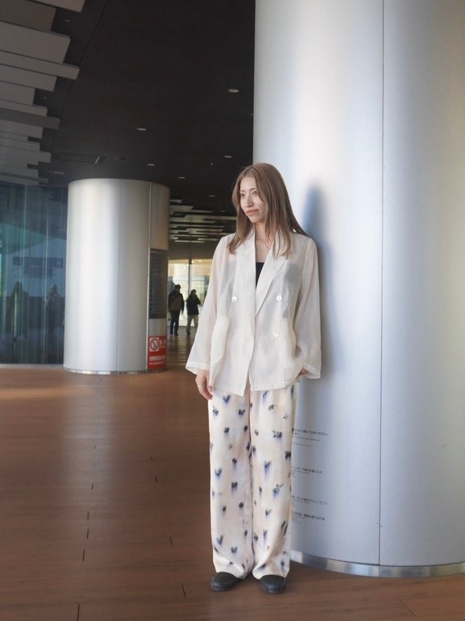 【1/23(fri) 21:00】 vintage flower pants　　　