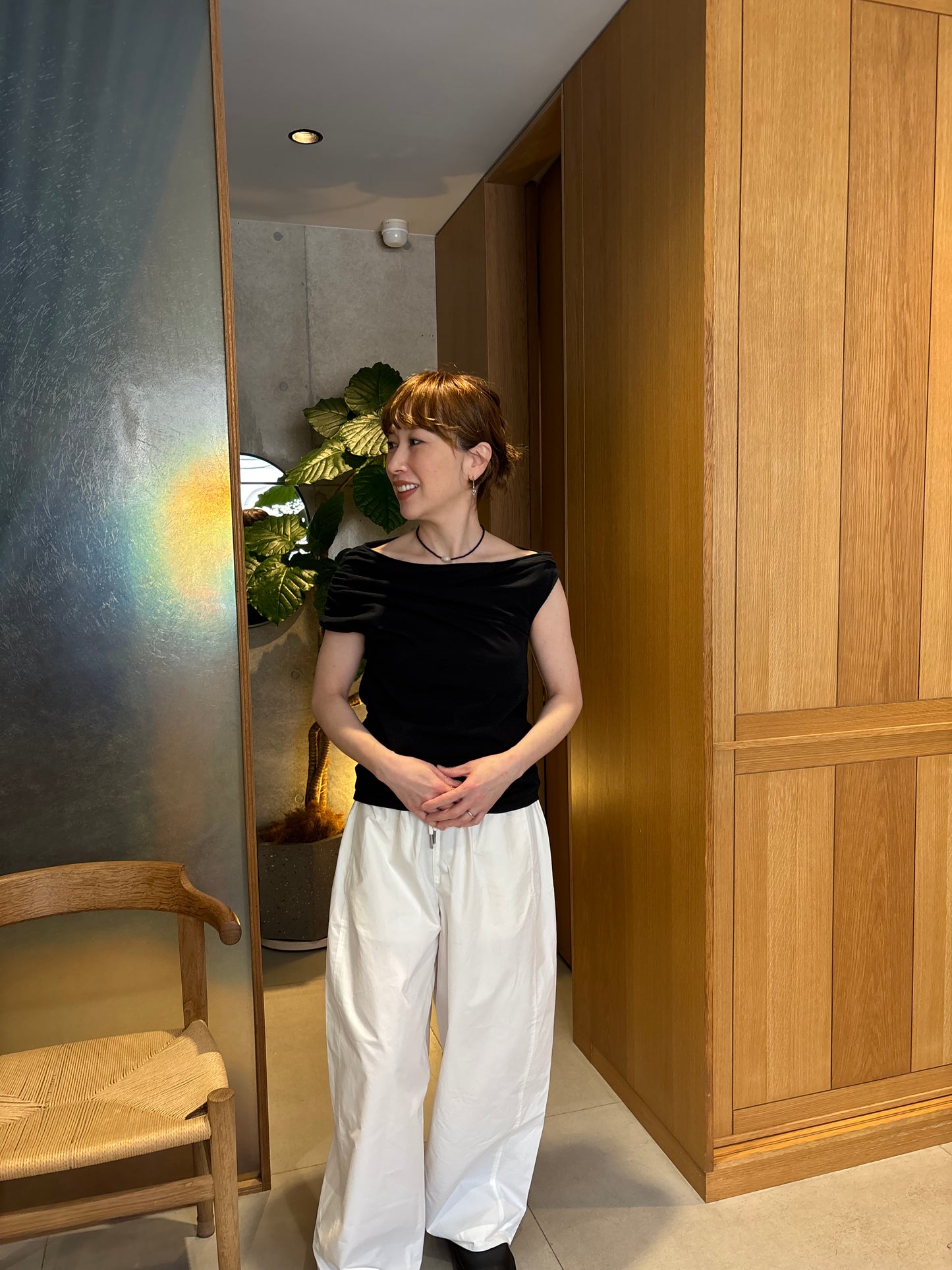 【3/6(fri) 21:00】 barrel leg pants　　