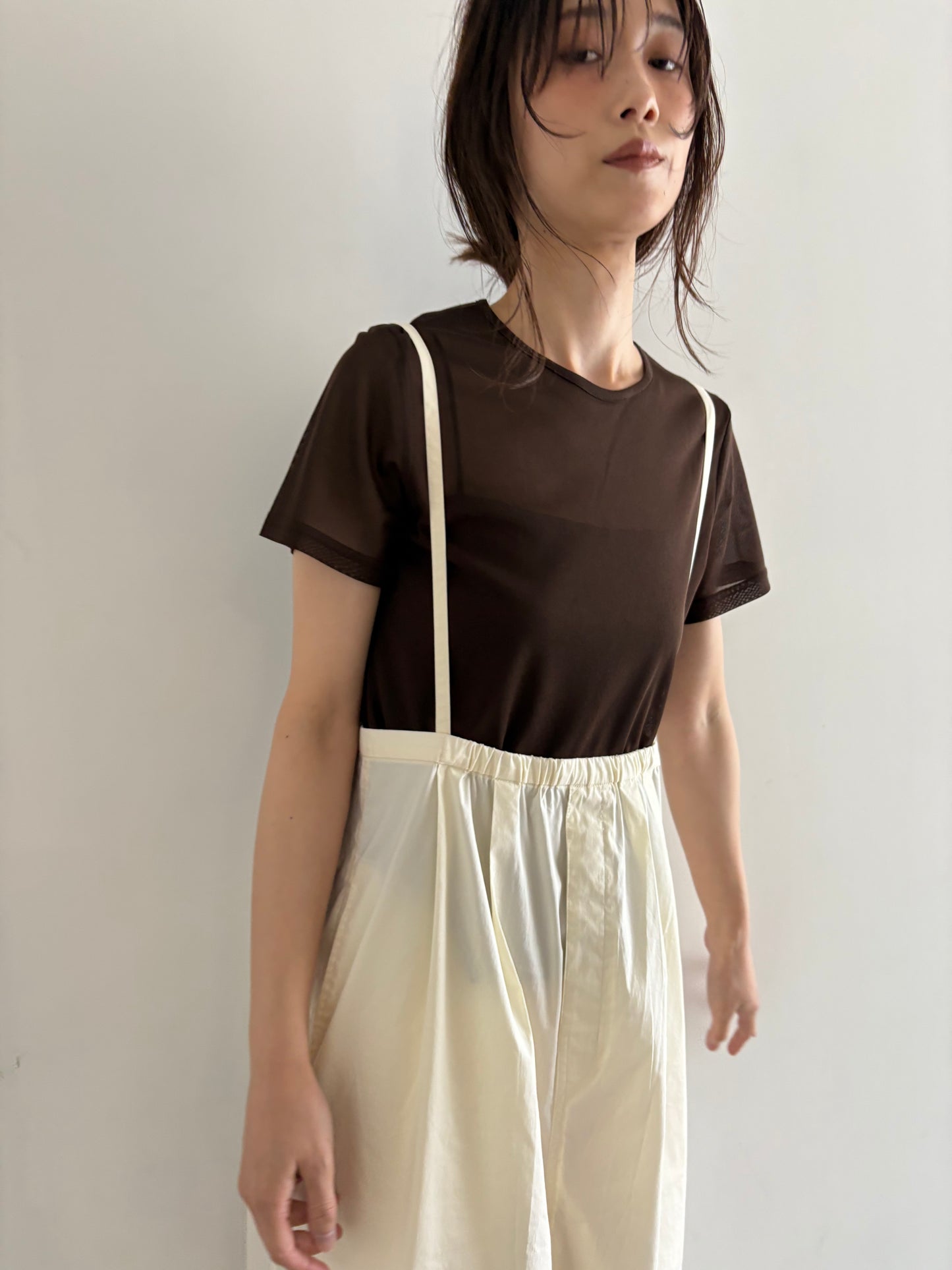 strap suspender pants　　　　