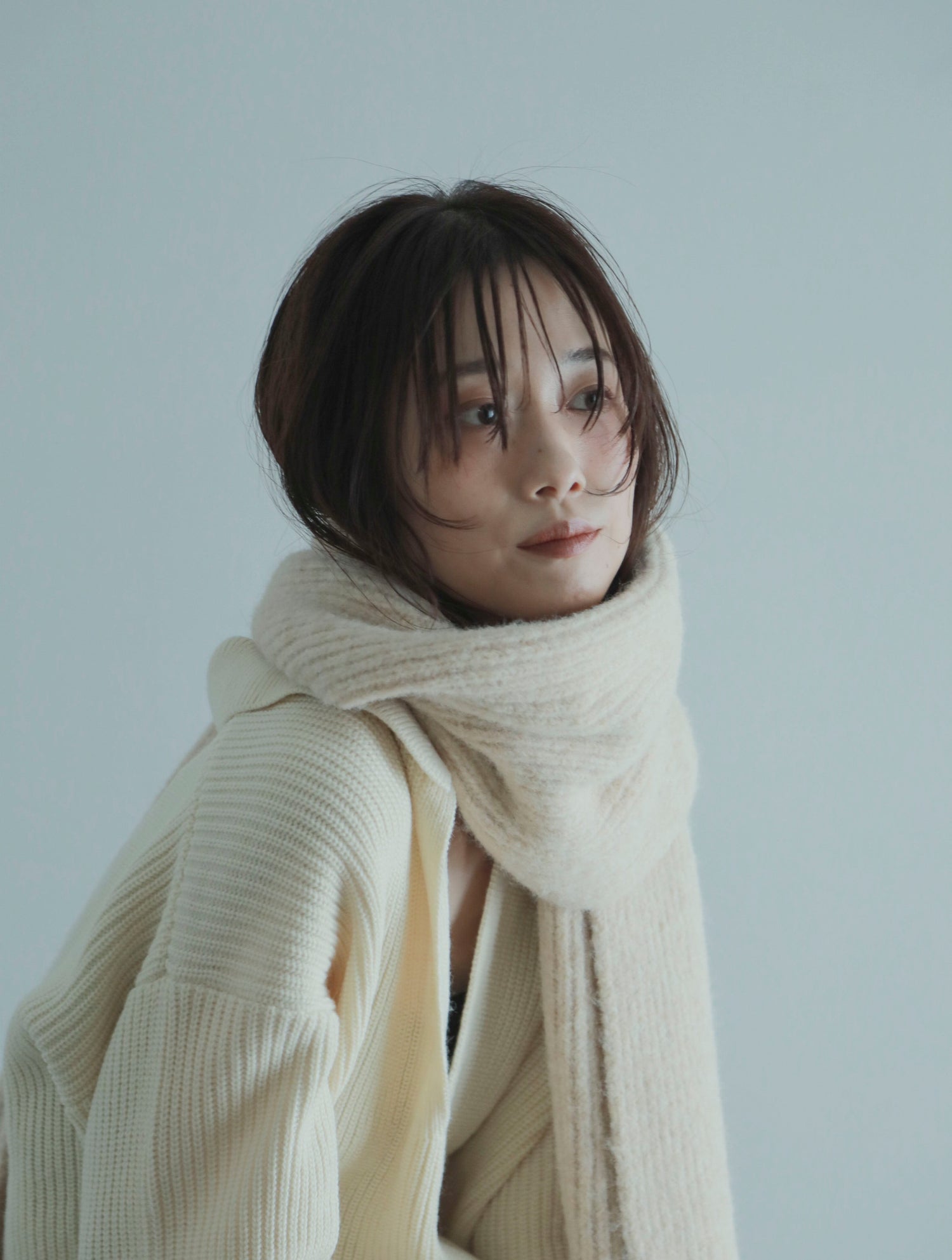 <pre order>soft long muffler