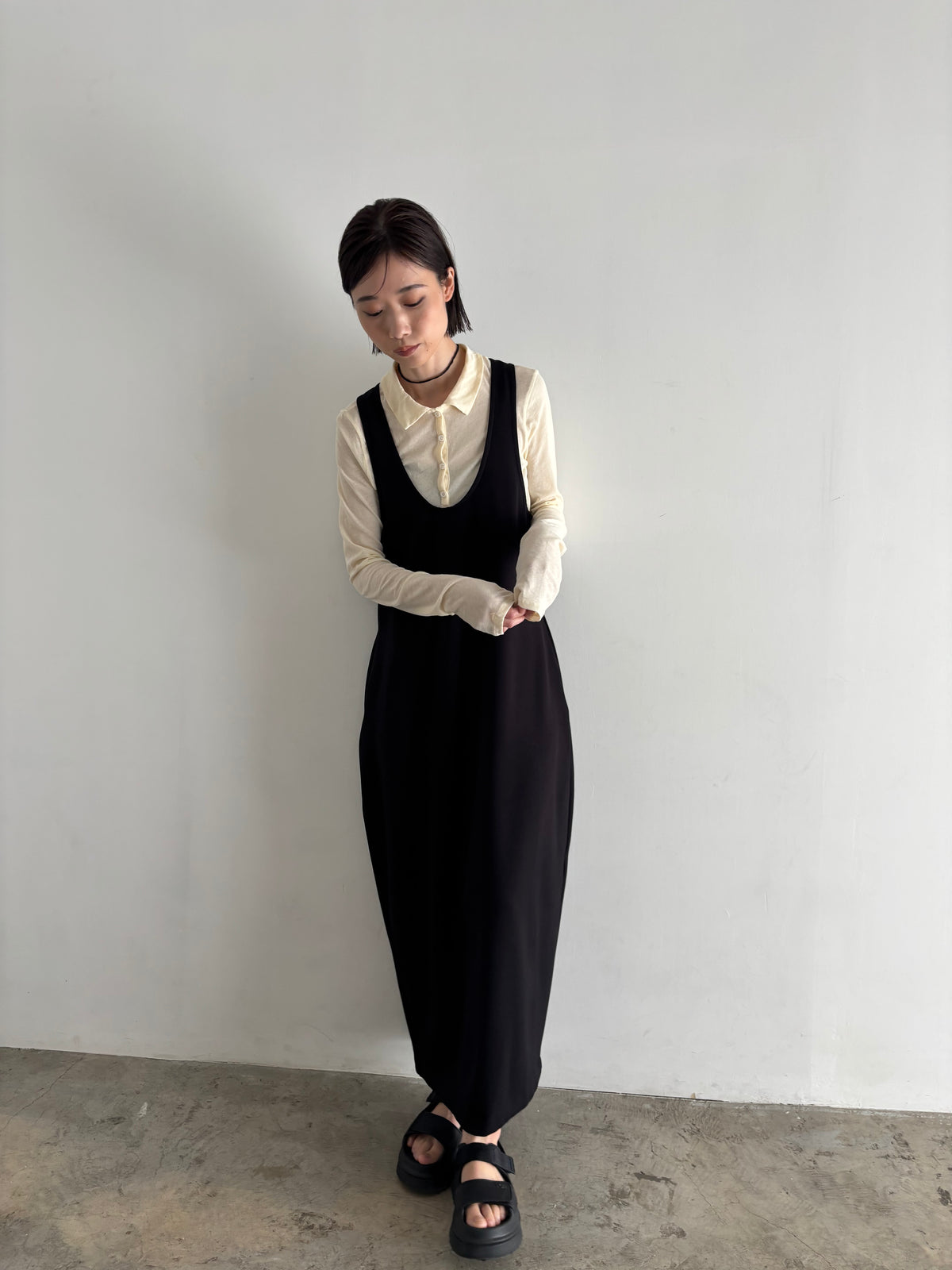 uneck one-piece　　