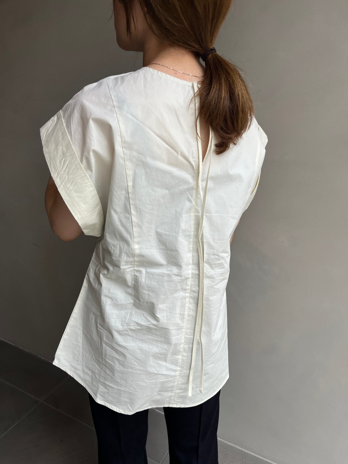 cotton T blouse