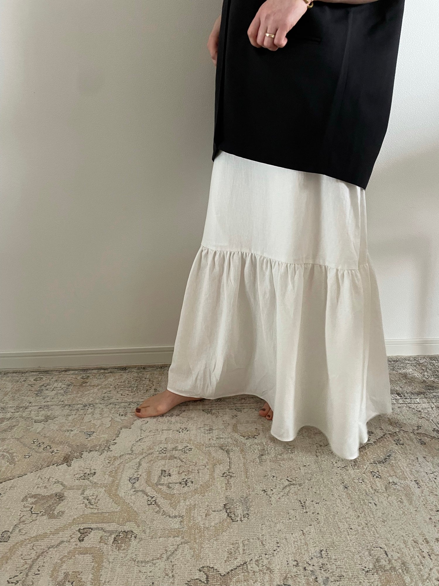 hholic  LULU long tierd skirt
