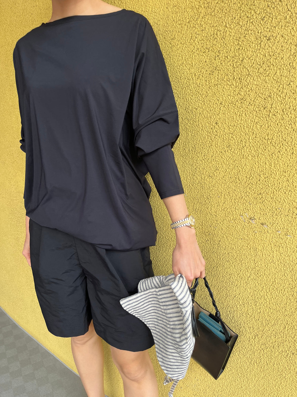 Swimwear dolman rash guard